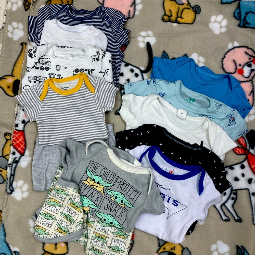 Onesies!!!! Sweet, practical onesies for your little guy!